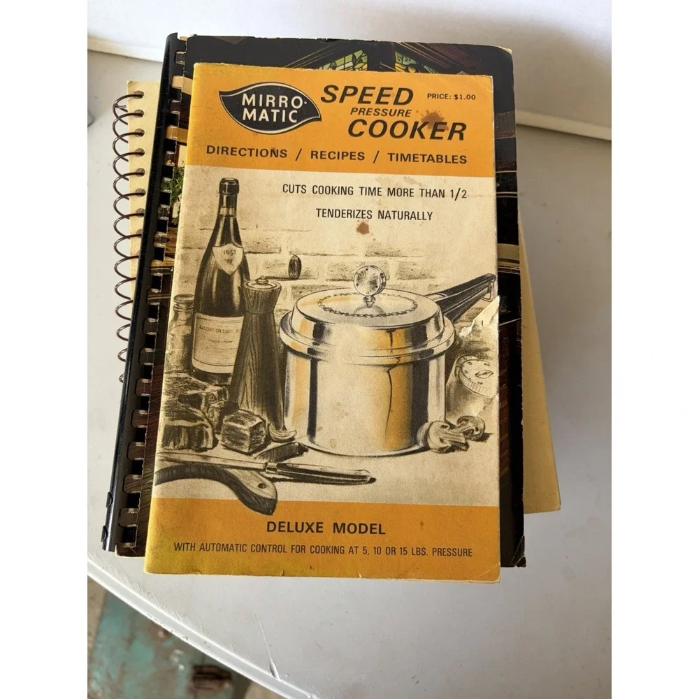8‎ Vintage Spiral Cookbooks Campbell Country Cooking Dutch American Recipes